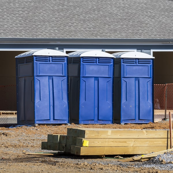 are there any restrictions on where i can place the portable toilets during my rental period in Termo CA